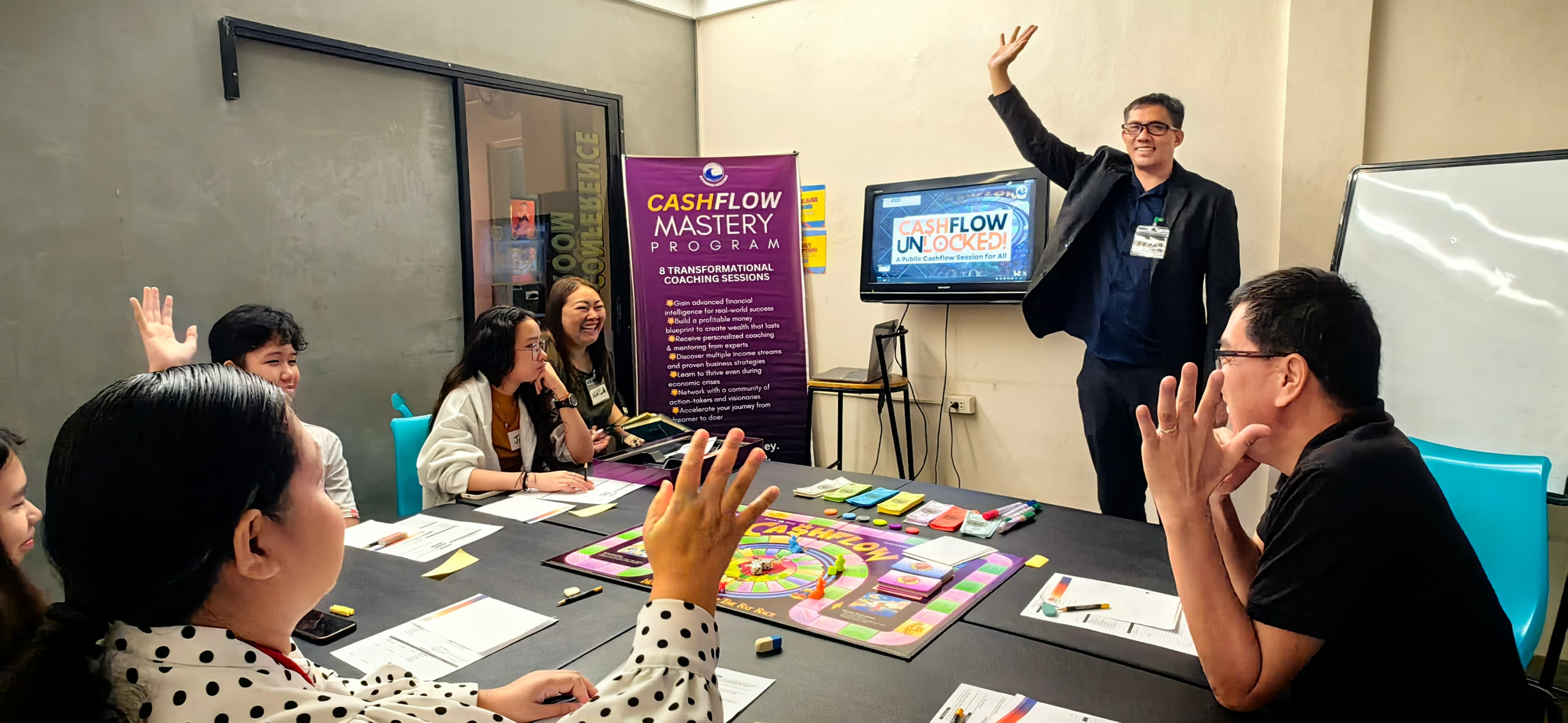 You leave with a written action plan built around your actual income, your actual situation — and a community of professionals walking the same path.